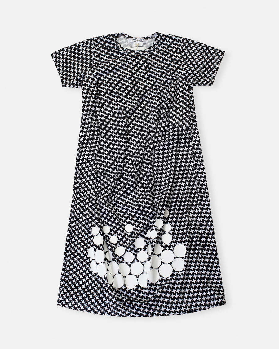 pinwheel dot dress