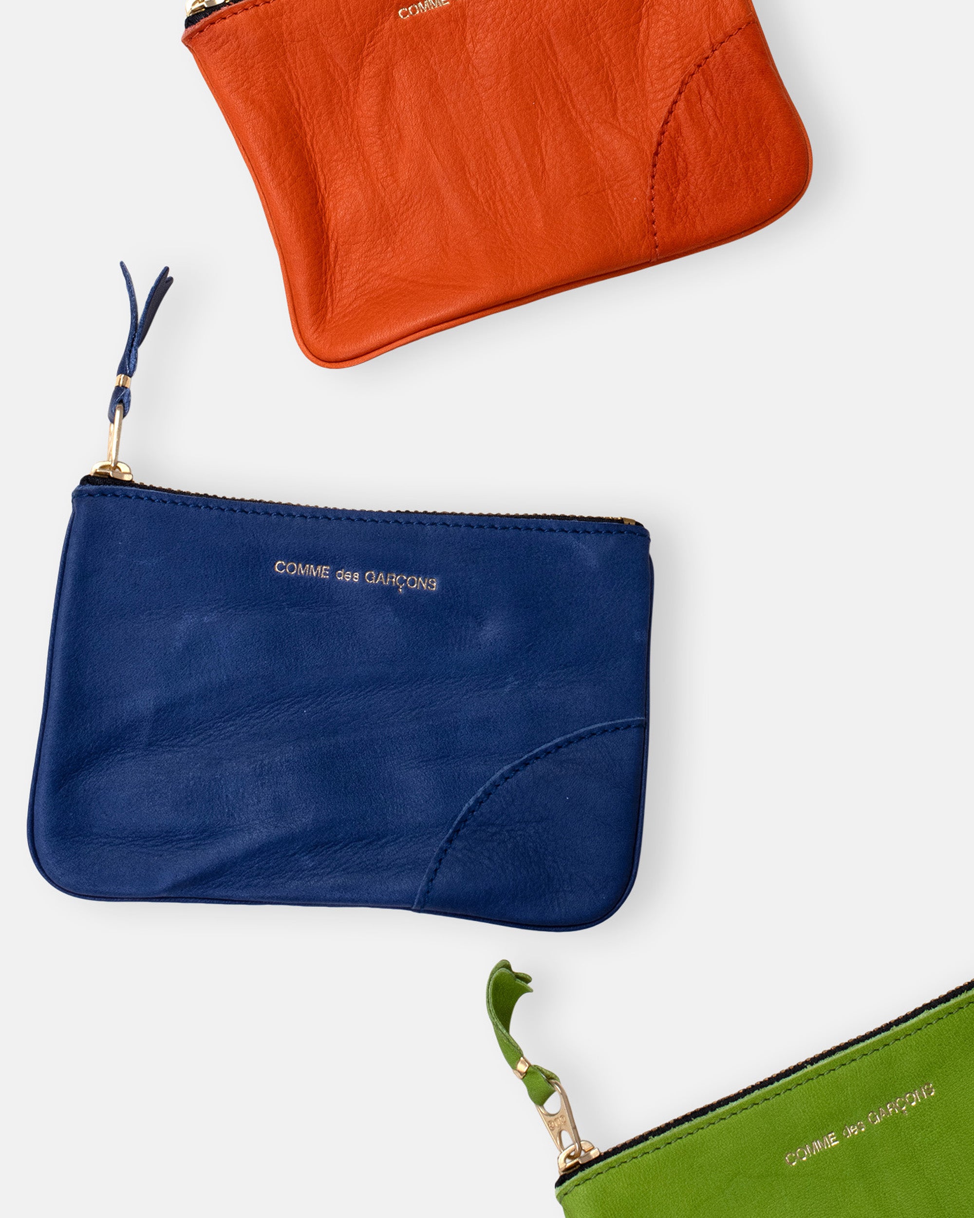 comme des garcons washed zip around wallet noodle stories