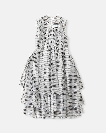 layered pleats dress