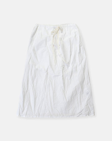 medium long two pockets twisted skirt