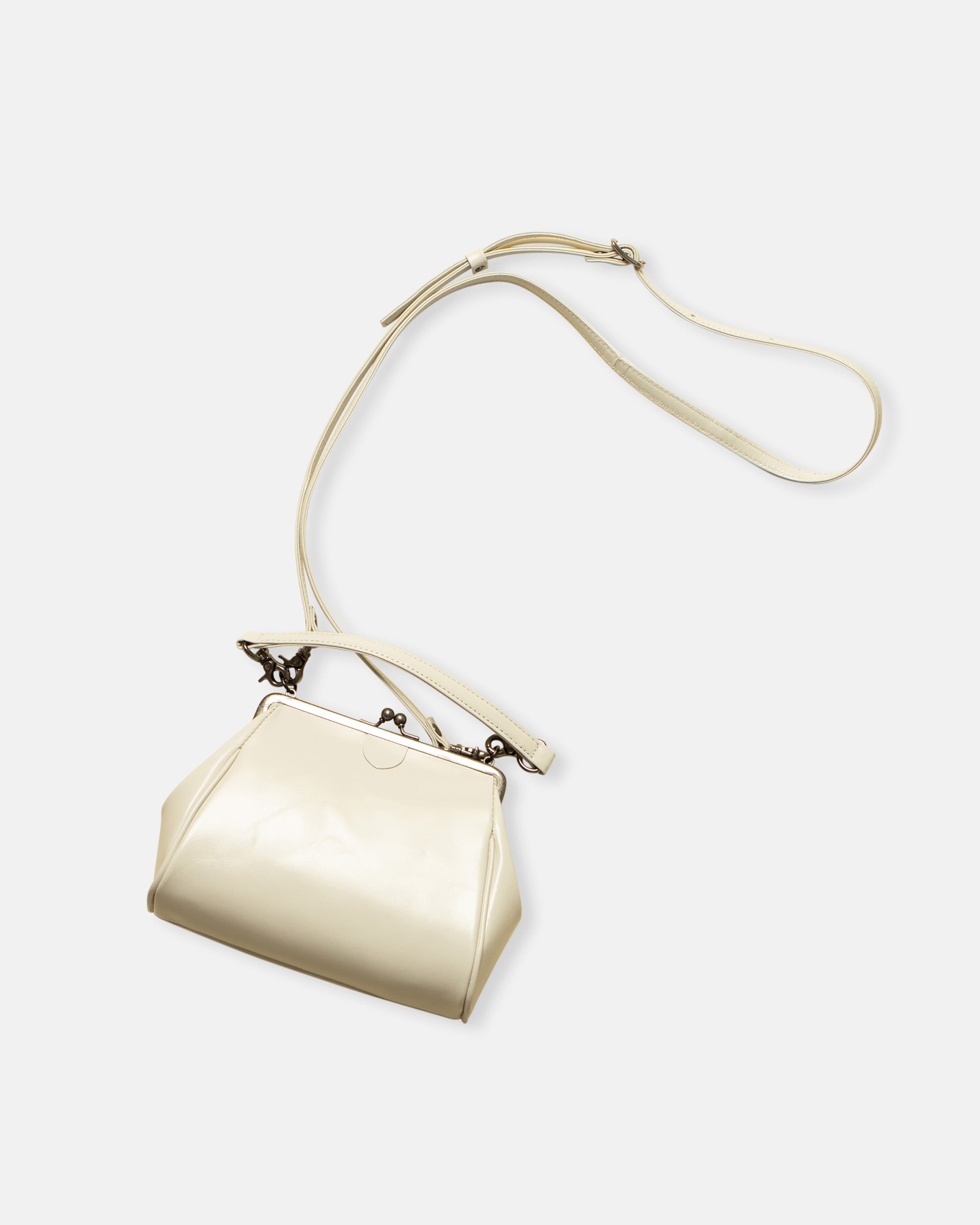 Naelofar Chloe Wristlet Bag Small Ivory Satin Bag Leah Occasion