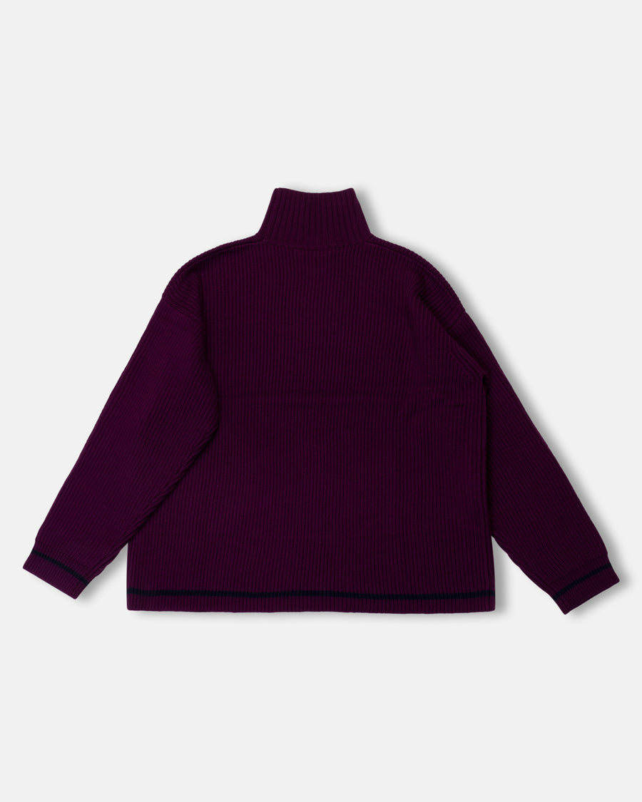 ribbed turtleneck