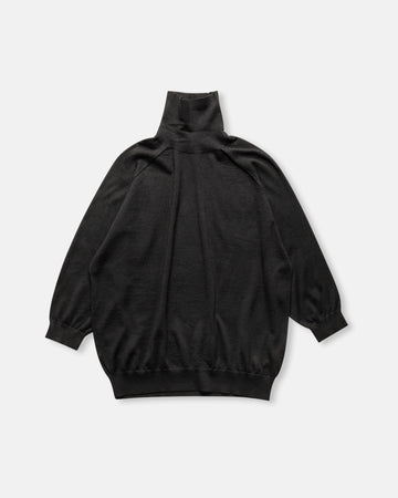 elbow sleeve turtleneck