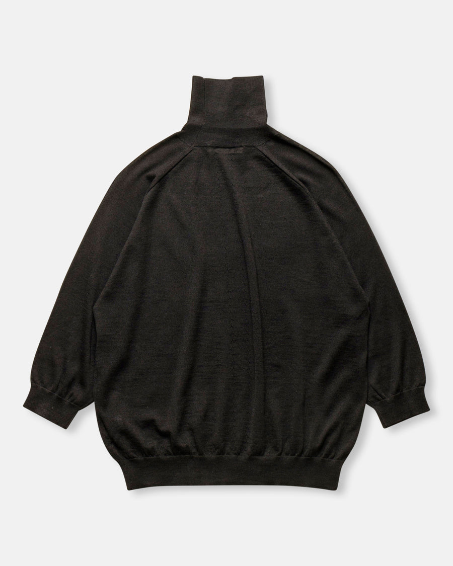 elbow sleeve turtleneck