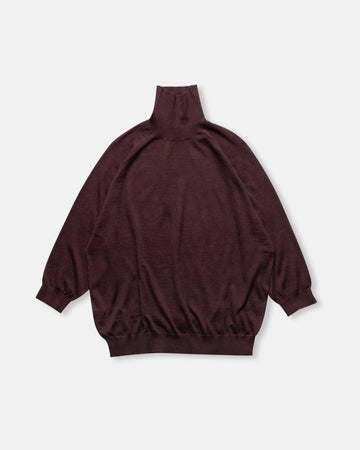 elbow sleeve turtleneck
