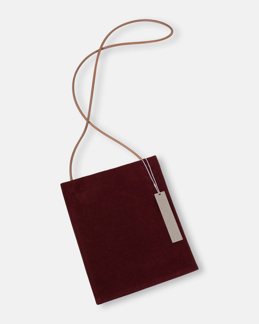 washed canvas pochette