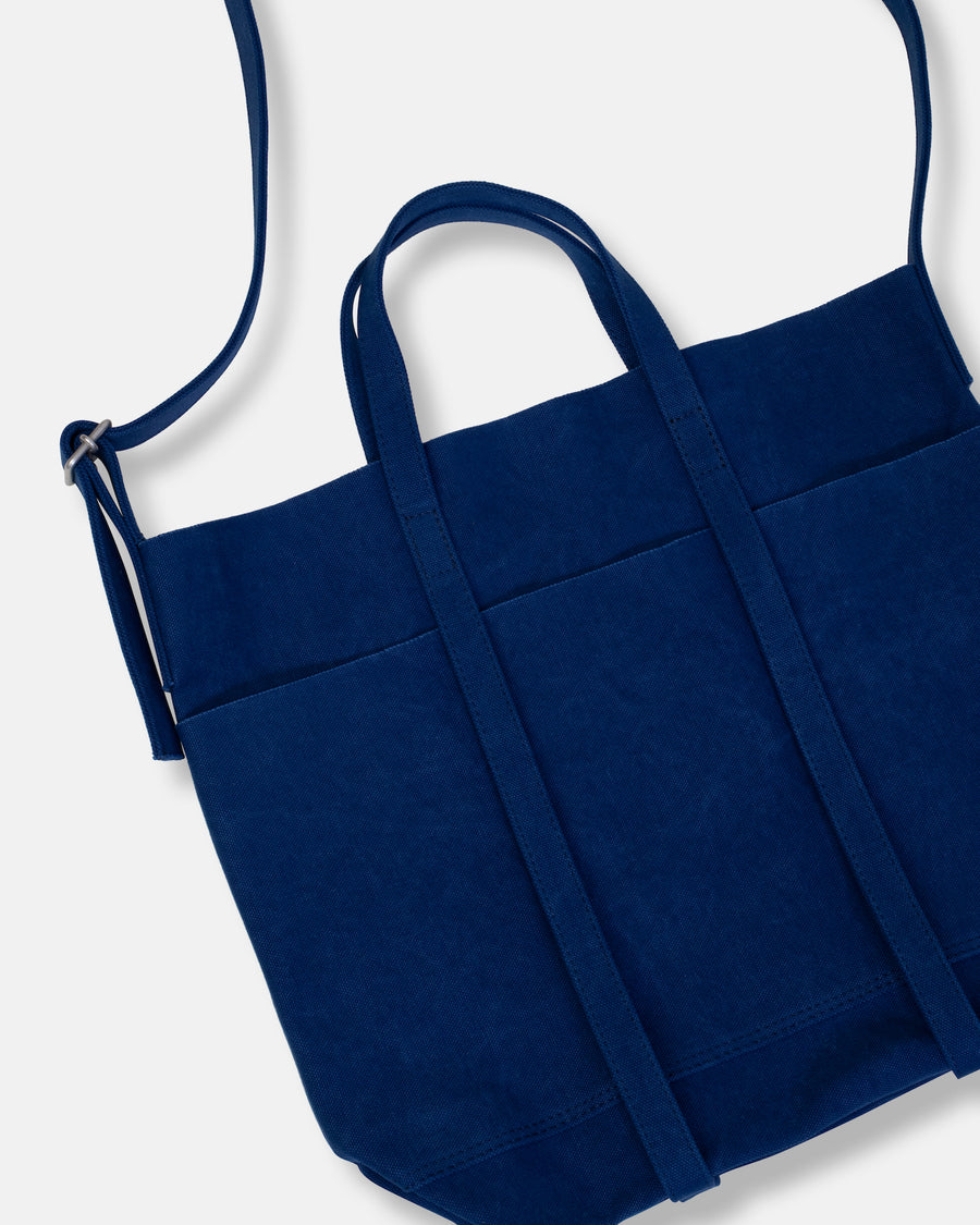 medium washed canvas 2way tote