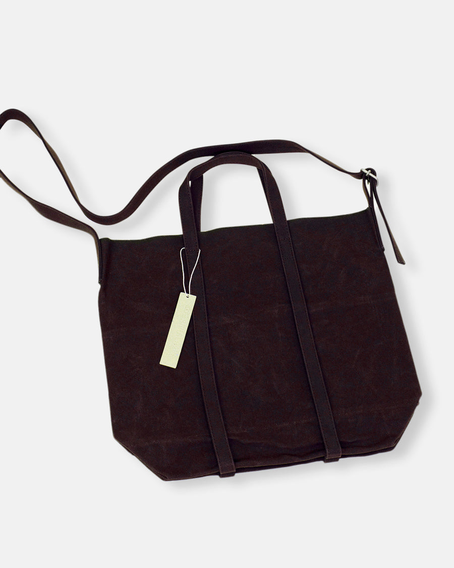 medium washed canvas 2way tote