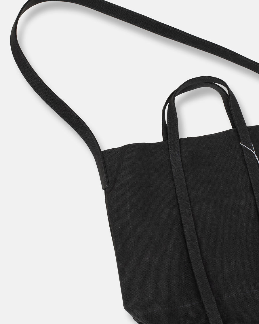 medium washed canvas 2way tote