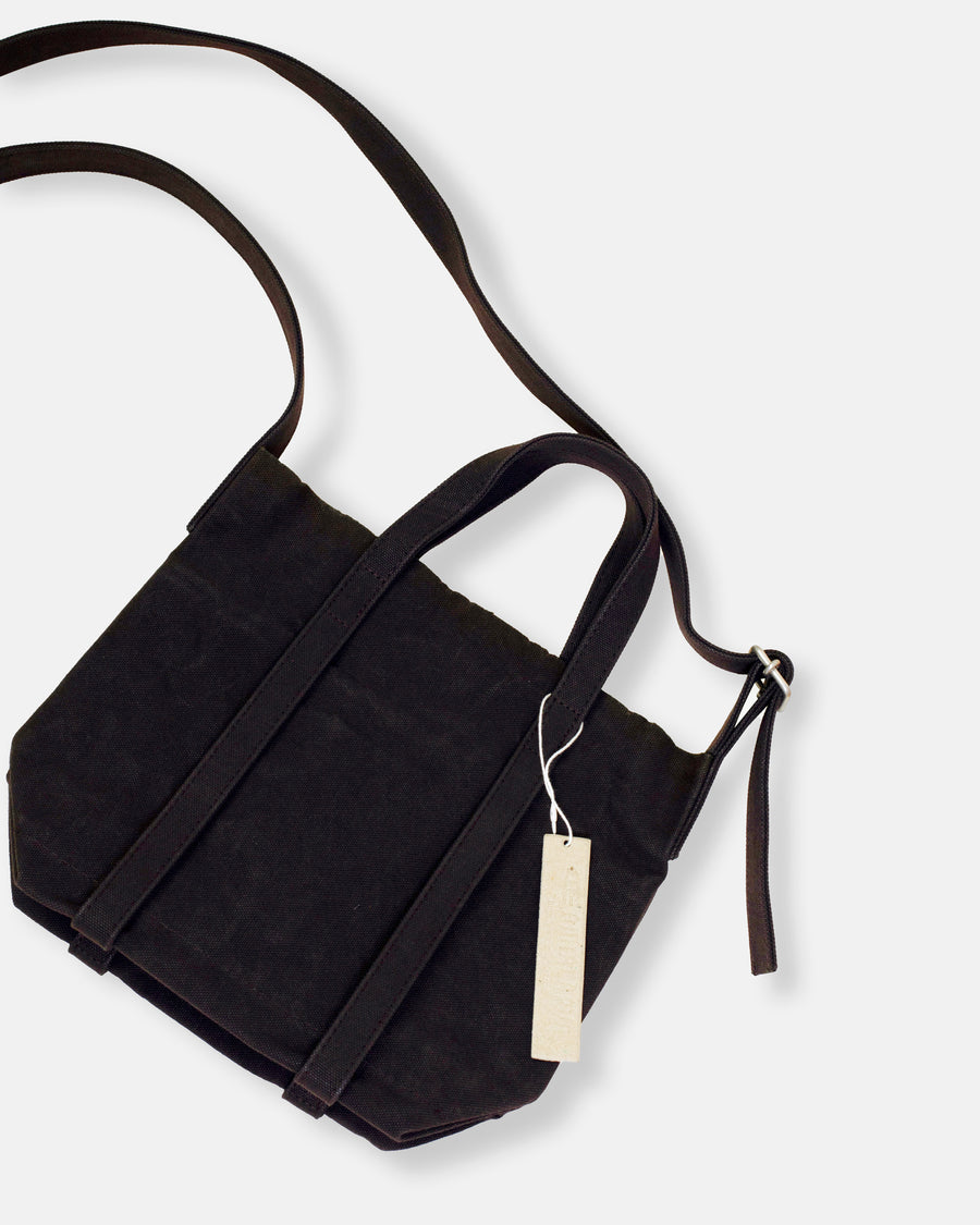small washed canvas 2 way tote