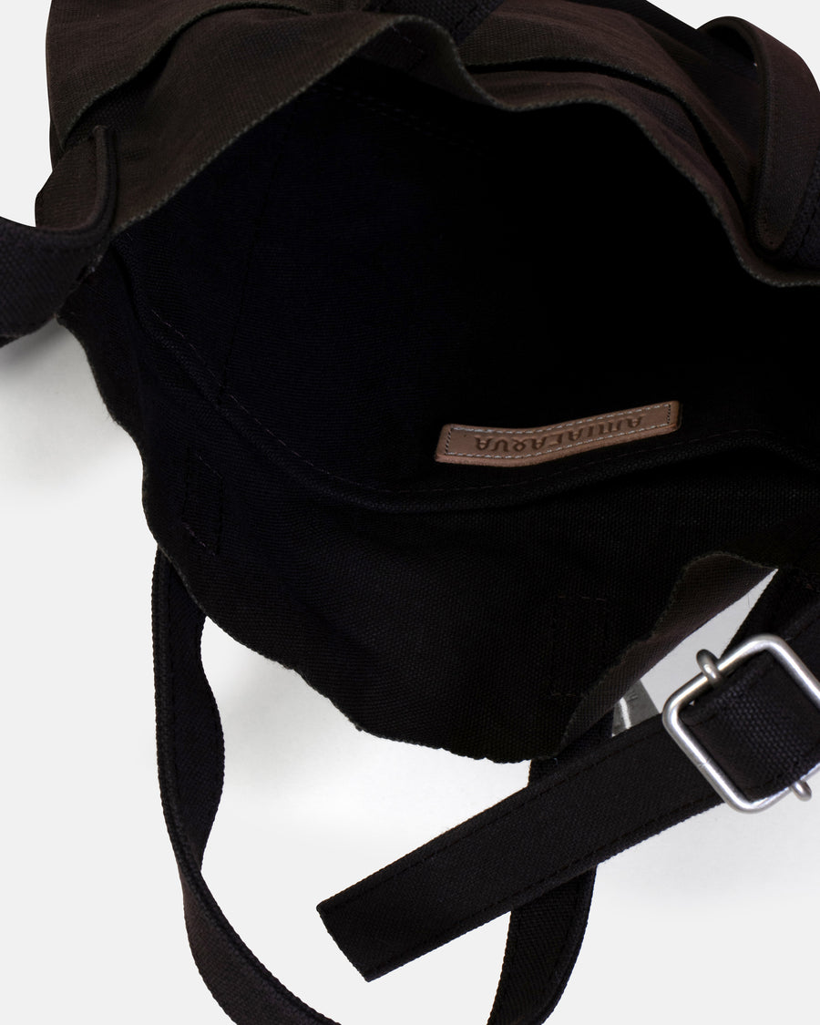small washed canvas 2 way tote