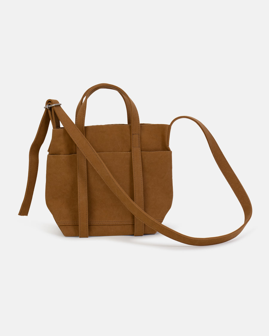 small washed canvas 2 way tote