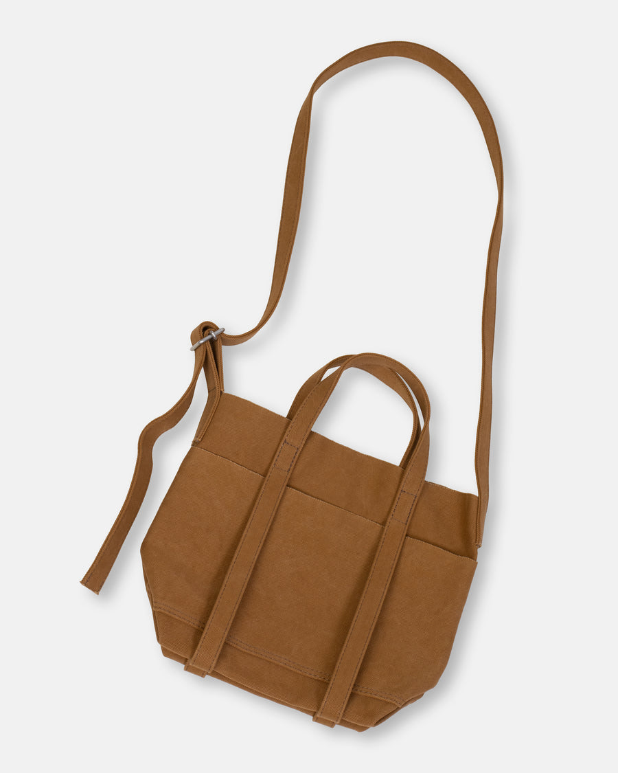 small washed canvas 2 way tote