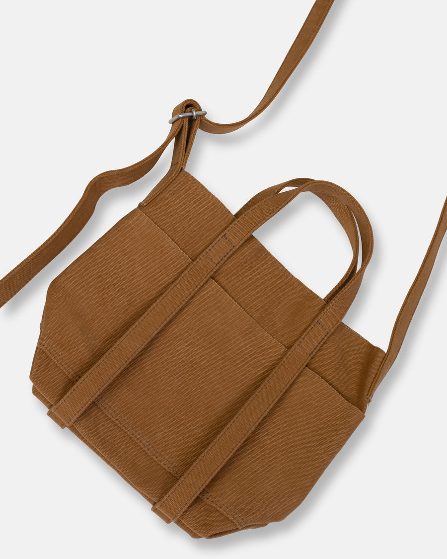 small washed canvas 2 way tote
