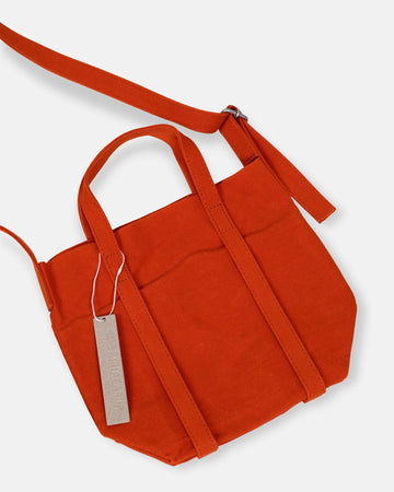 small washed canvas 2 way tote