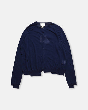 cotton knitted cardigan