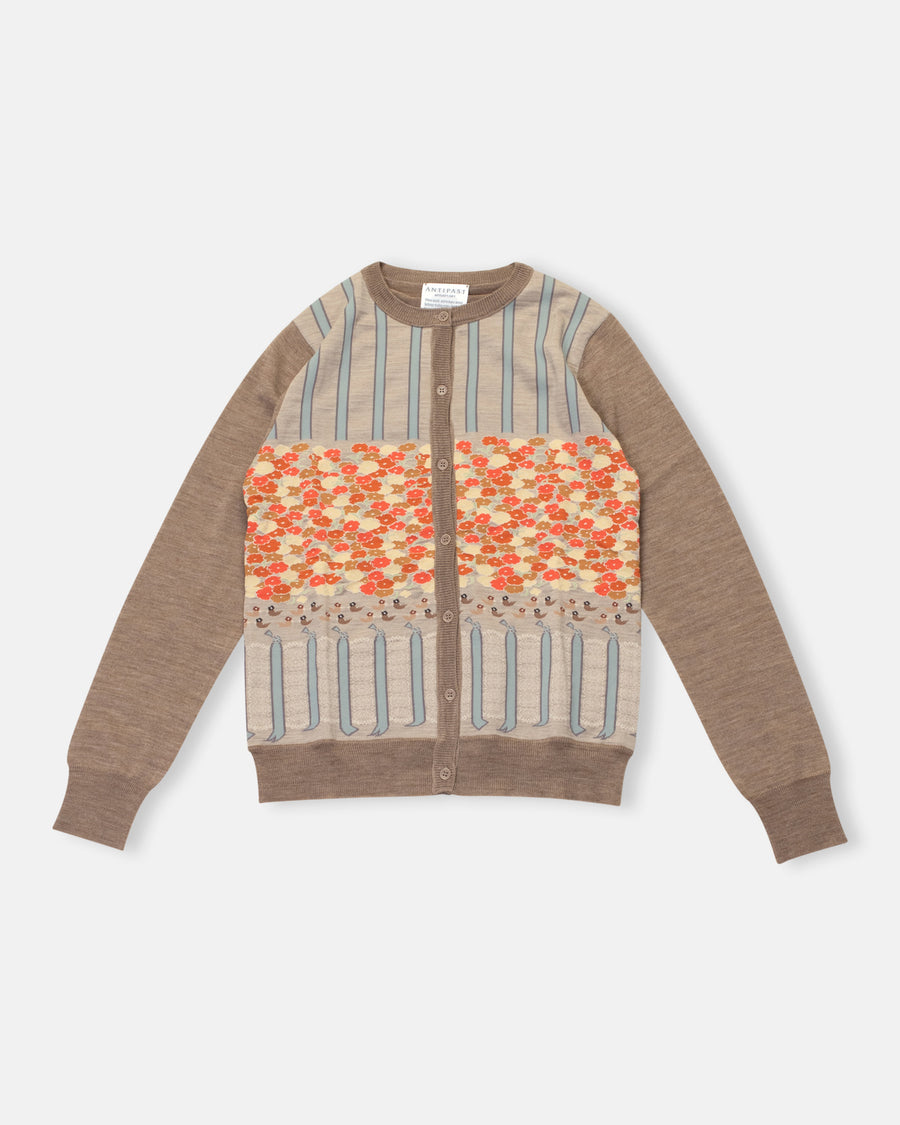 sock knit cardigan