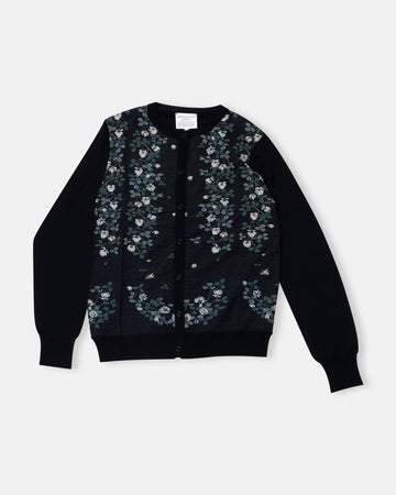 sock knit cardigan