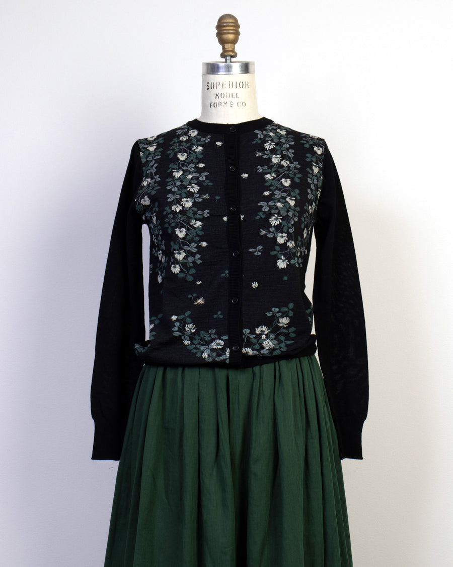 sock knit cardigan