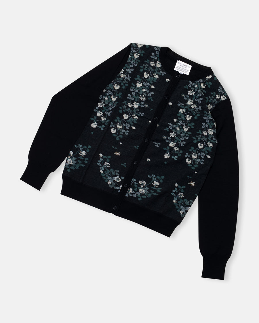 sock knit cardigan