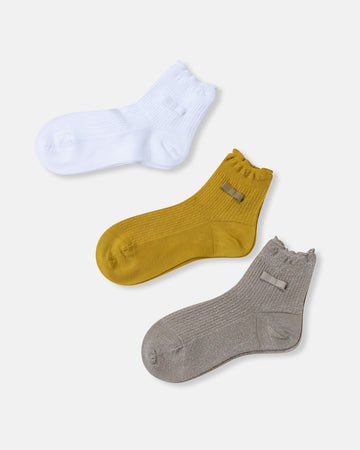chic tack ribbon socks