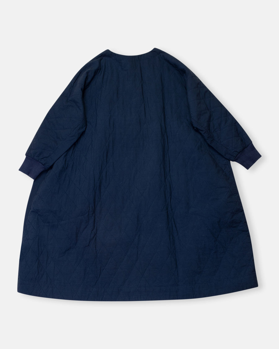 quilted embroidered dress