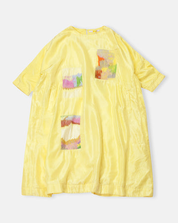 three abstructs landscape dress