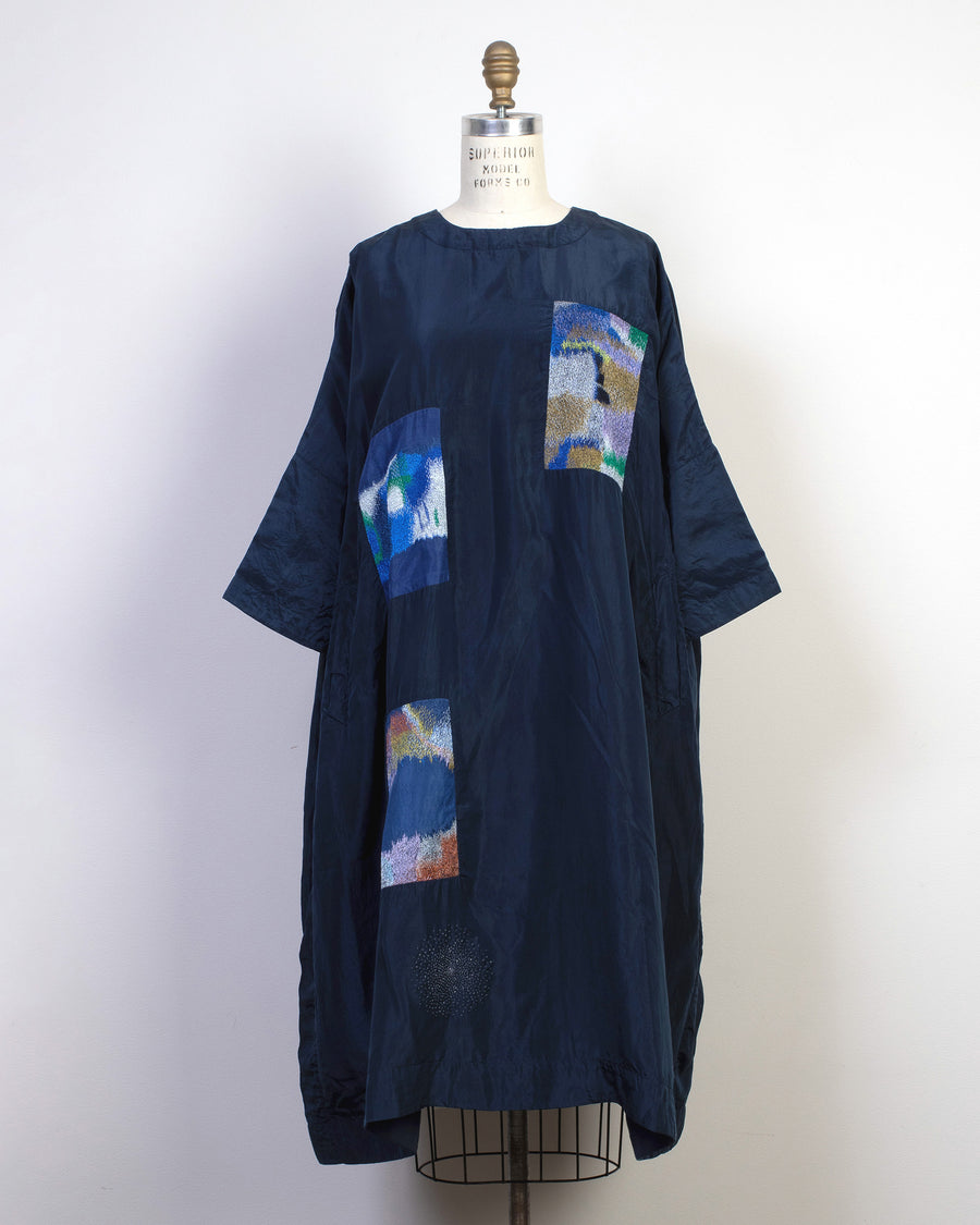 three abstructs landscape dress