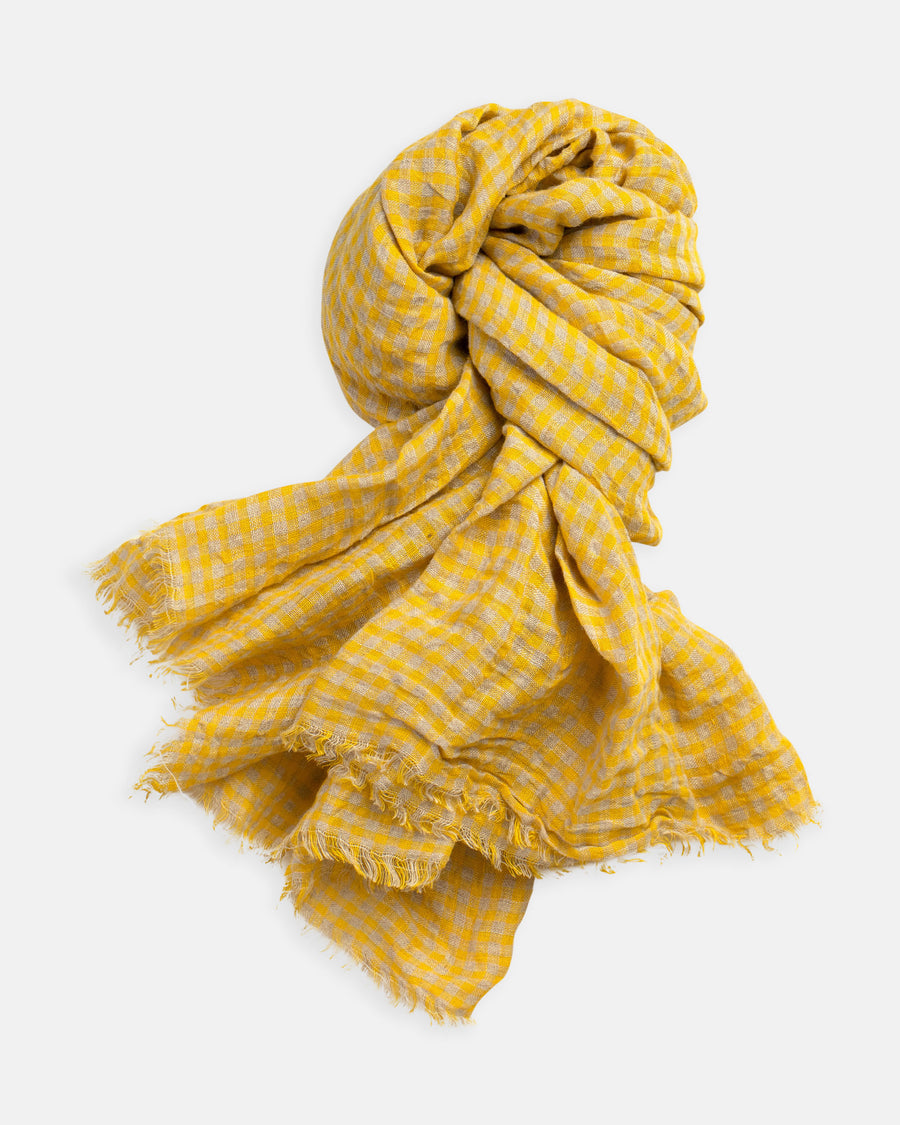 handloom thin linen shawl