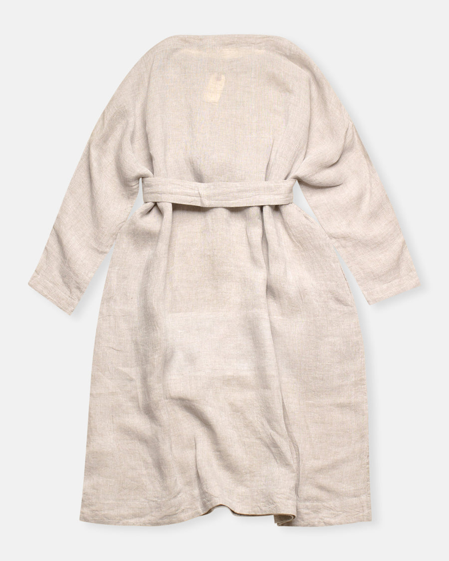 embroidered line patched boatneck dress