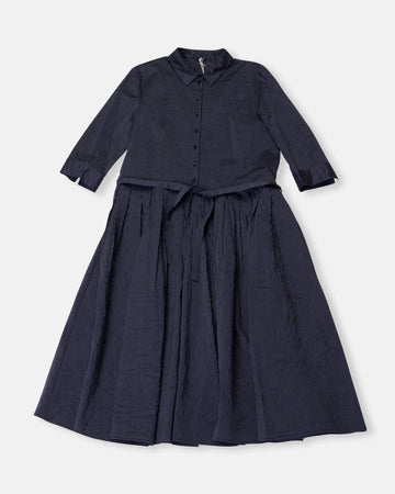 striped shirtdress