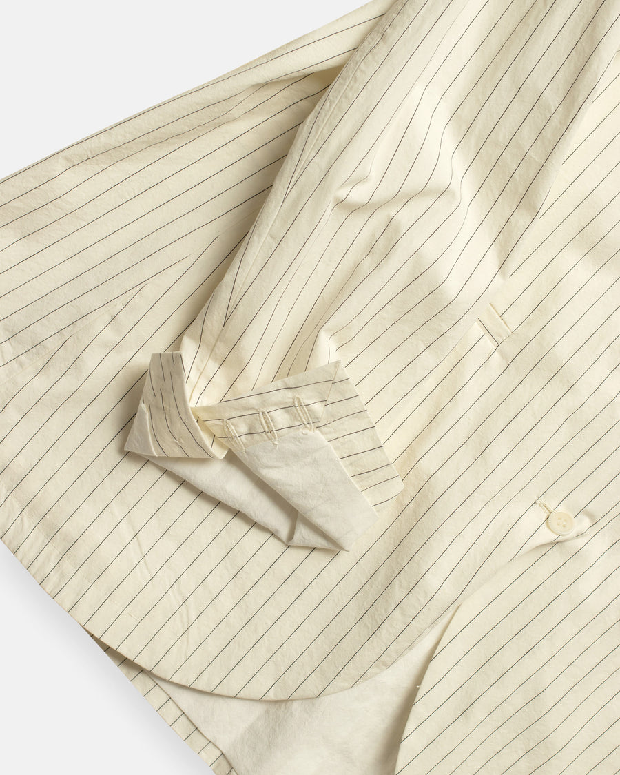 pinstripe blazer