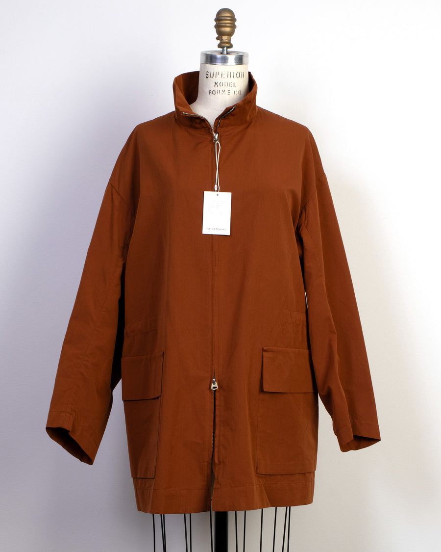 zip up fireman coat