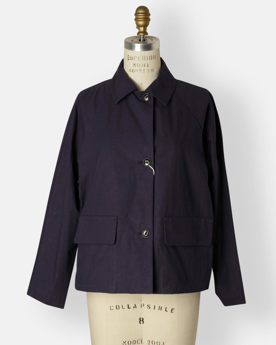 bal collar cropped jacket