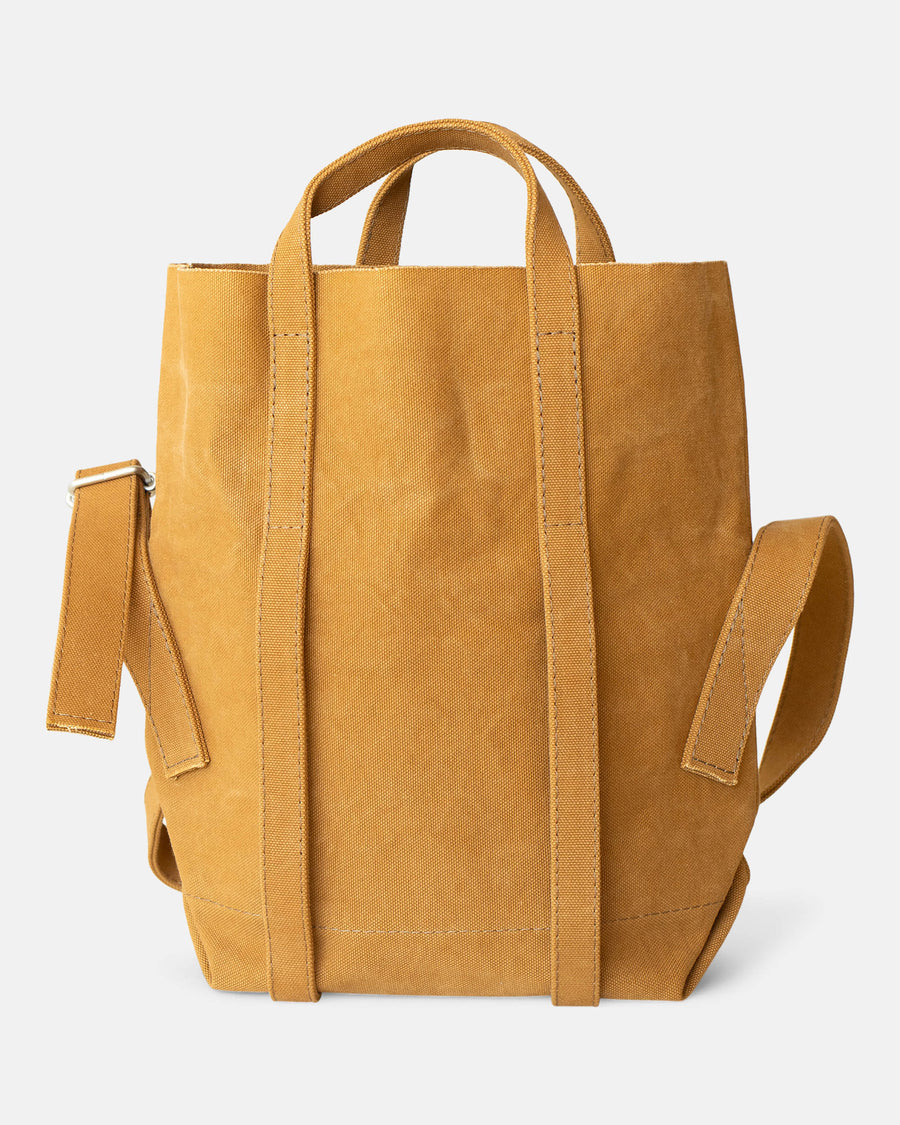 washed canvas 2 way tote