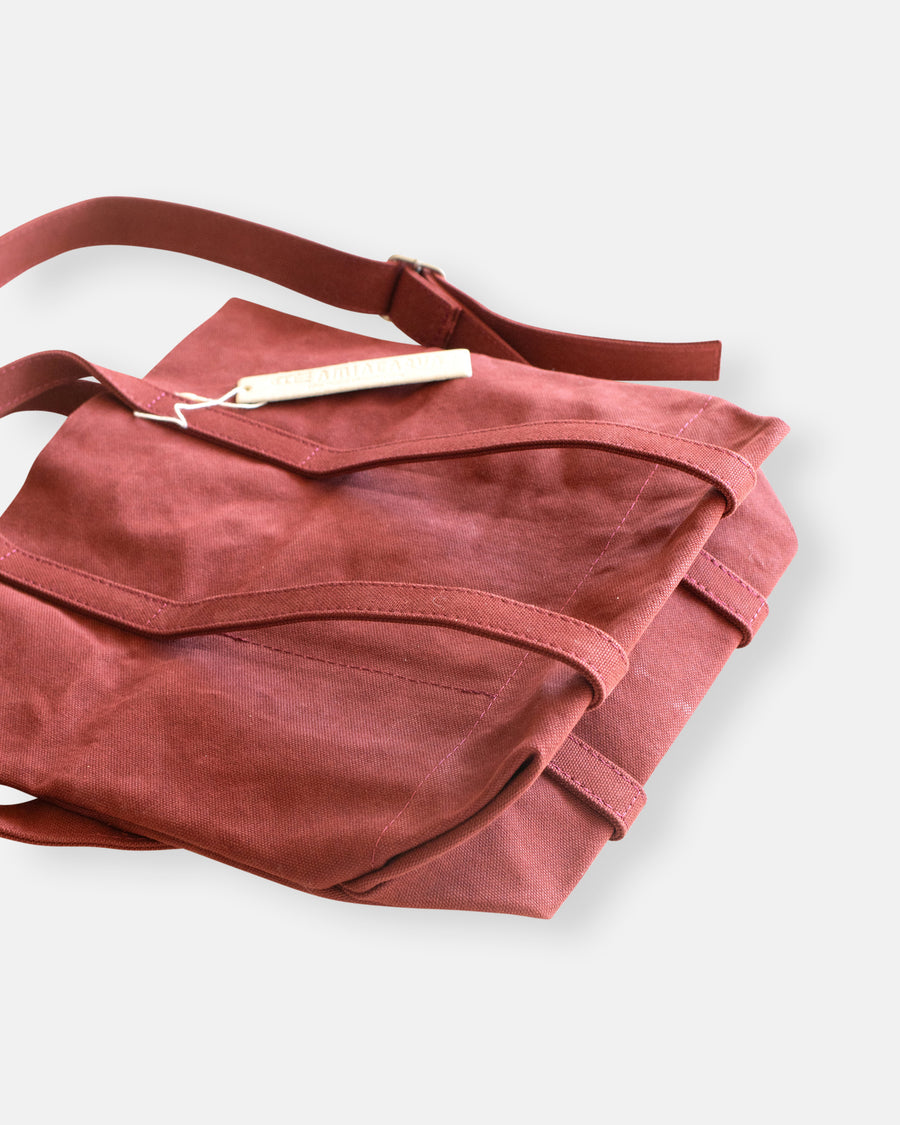 washed canvas 2 way tote