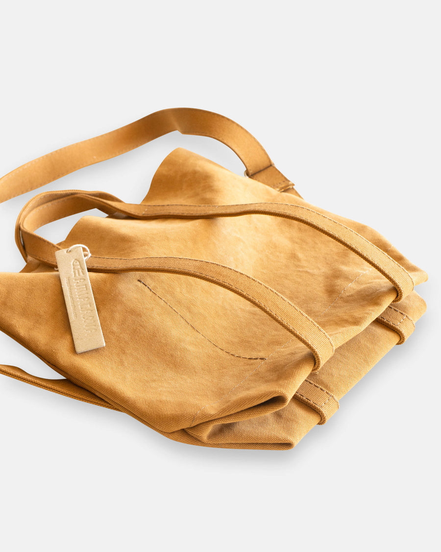 washed canvas 2 way tote