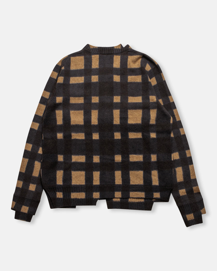 hand-dyed cardigan