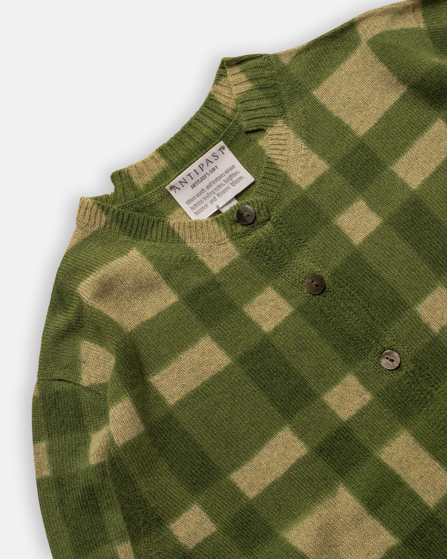 hand-dyed cardigan