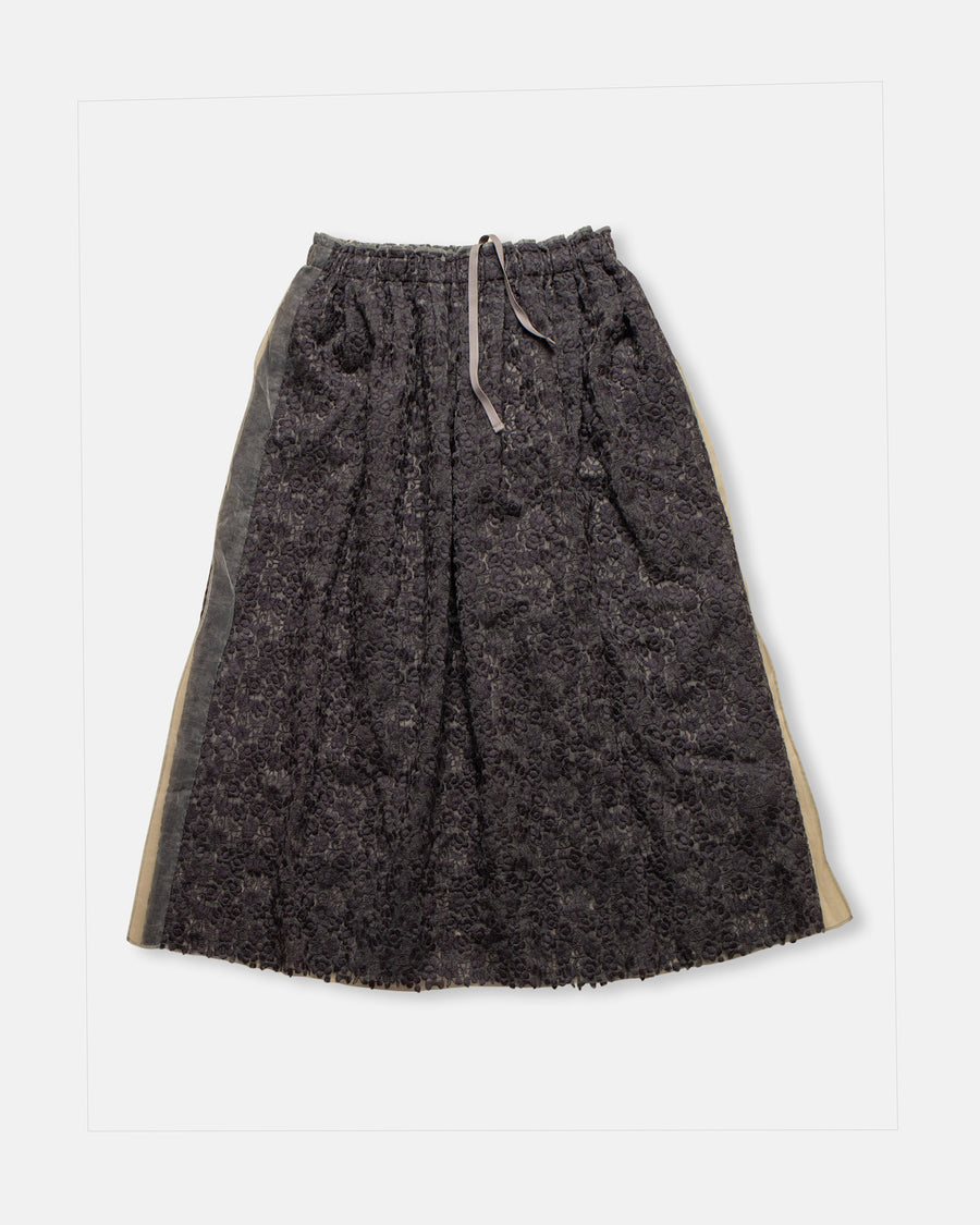 embroidered skirt