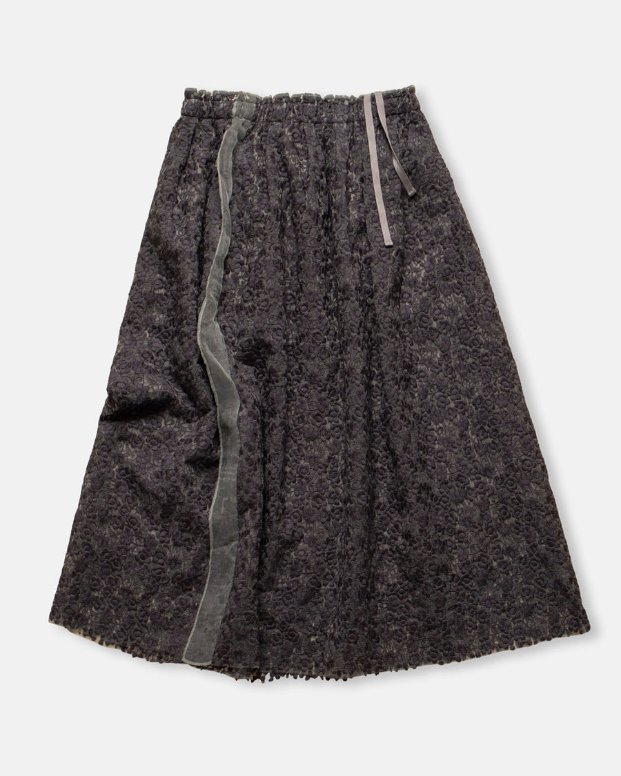 embroidered skirt