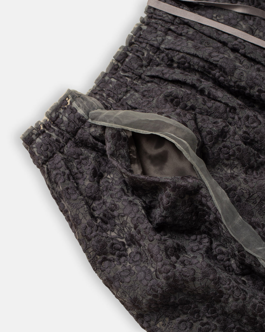 embroidered skirt