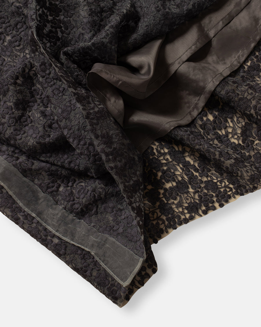embroidered skirt