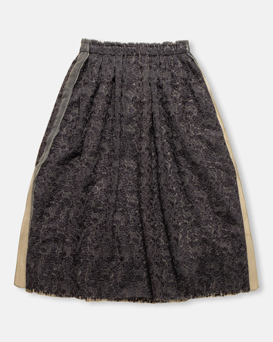 embroidered skirt