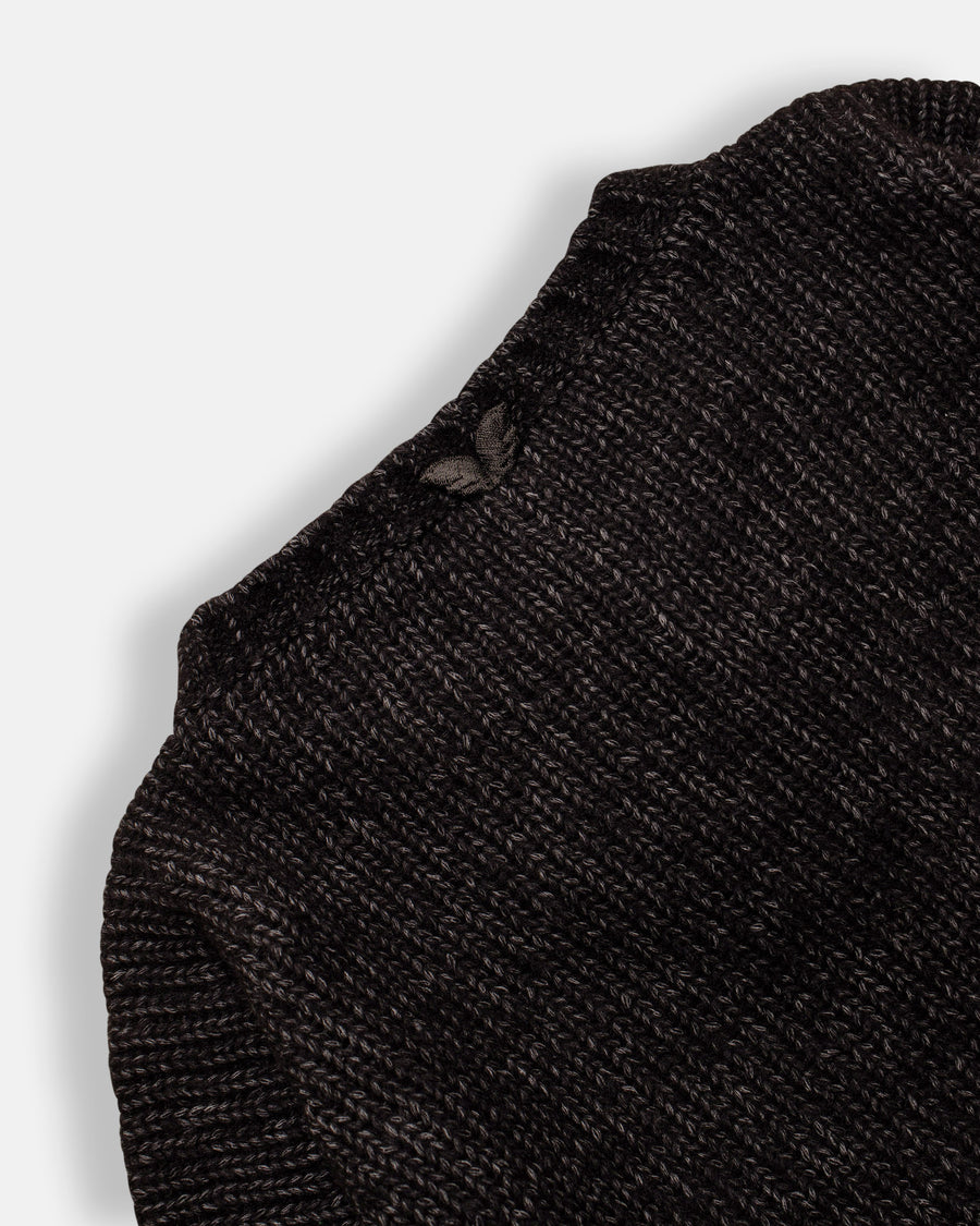 cotton wool knit cardigan
