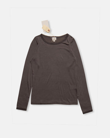 long sleeve t-shirt with mesh