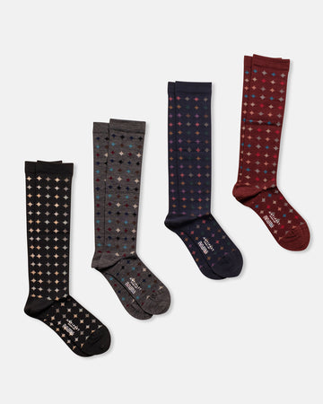 big circle compression knee socks
