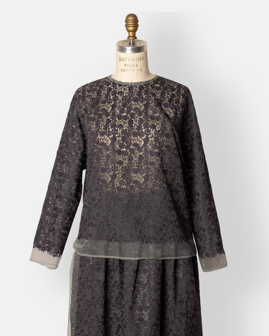 embroidered top