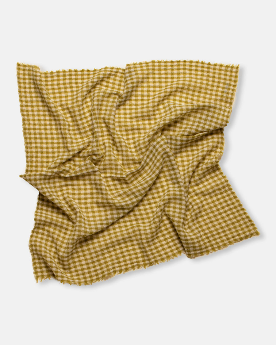 checked scarf