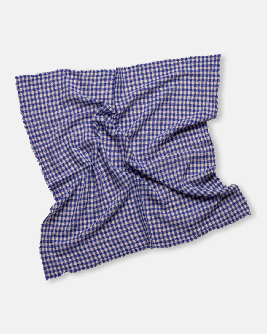 checked scarf